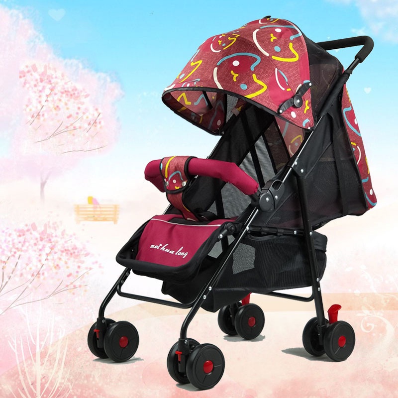 🍁 xe đẩy cho bé gấp gọn siêu nhẹ - xeđẩy cho bé