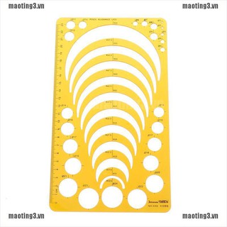 Thước Vẽ Hình Tròn Bằng Nhựa Chất Lượng Cao