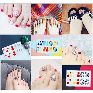 Nail sticker dán móng chân kute 3D, chống nước thời trang chất lượng cao , dán lên tay y như hình (13)