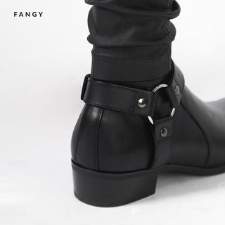 Giày Boot FANGY - The Harness Boots In Black