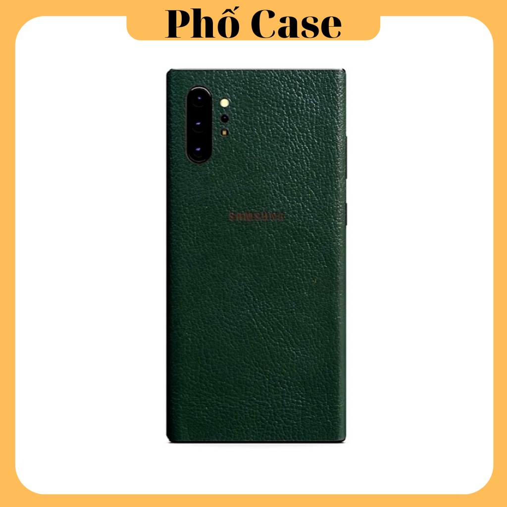 Miếng dán lưng da thật samsung Note 10 Plus Note 20 Ultra S22 Ultra S21 Ultra S20 Ultra S10 Plus Note 9 S20 Plus S21Plus