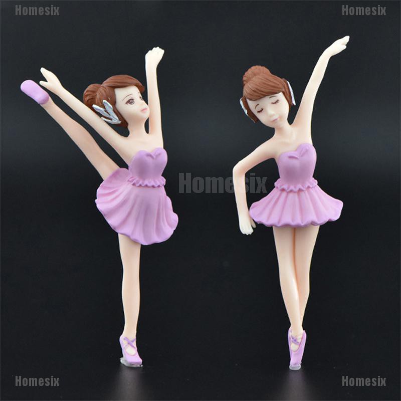 [HoMSI] DIY Miniature Fairy Garden Ornament Decor Pot Craft Ballerina girl Accessorie SUU