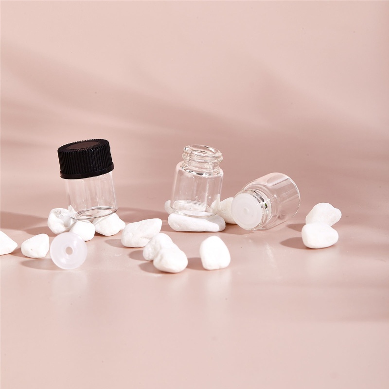 Set 100 Chai Thủy Tinh Đựng Tinh Dầu 1 / 2 / 3ml