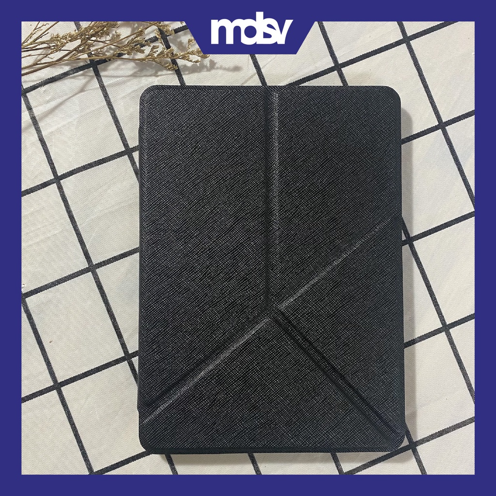 Bao da cover Kindle Paperwhite Gen 5 11th ORIGAMI CÓ GIÁ ĐỠ MÁY tự động tắt mở sang chảnh cứng cáp đến giật mình