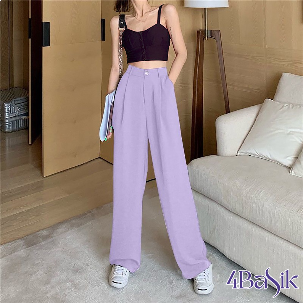 Quần ống rộng 100cm 2ly khoá gài siêu sang - 4BASIC