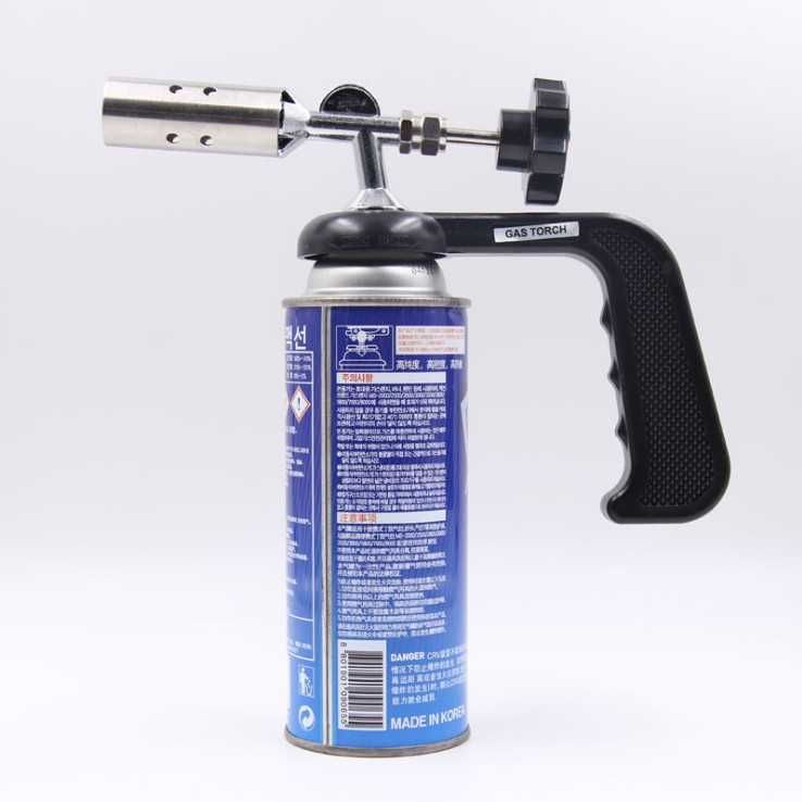 Khò gas ống lớn gắn bình gas du lịch tiện lợi với nhiệt độ lên tới 1200 độ C thích hợp làm bếp, khò hàn đồng