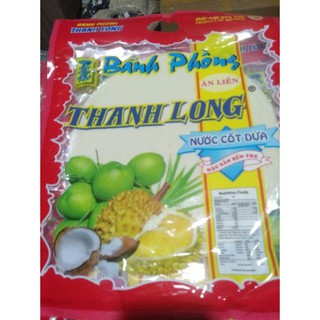 BÁNH PHỒNG SỮA THANH LONG NƯỚC CỐT DỪA {10 BÁNH}