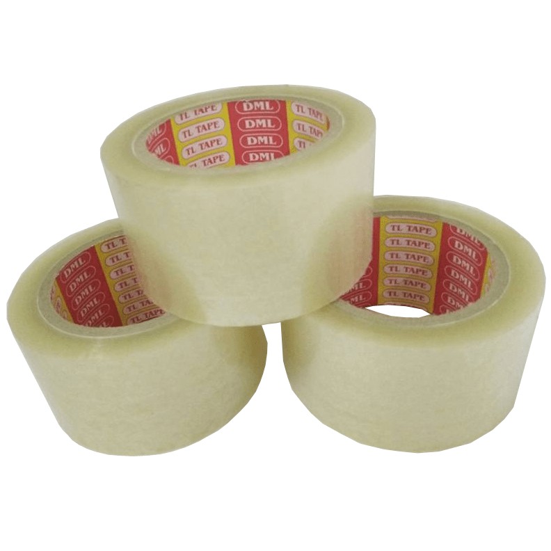 Bộ 6 Cuộn Băng Keo Trong 100yard - Loại 200g - Lõi Siêu Mảng