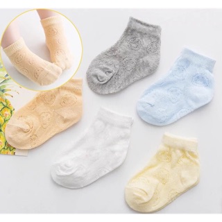 Set 5 đôi tất lưới cho bé yêu - có ảnh thật