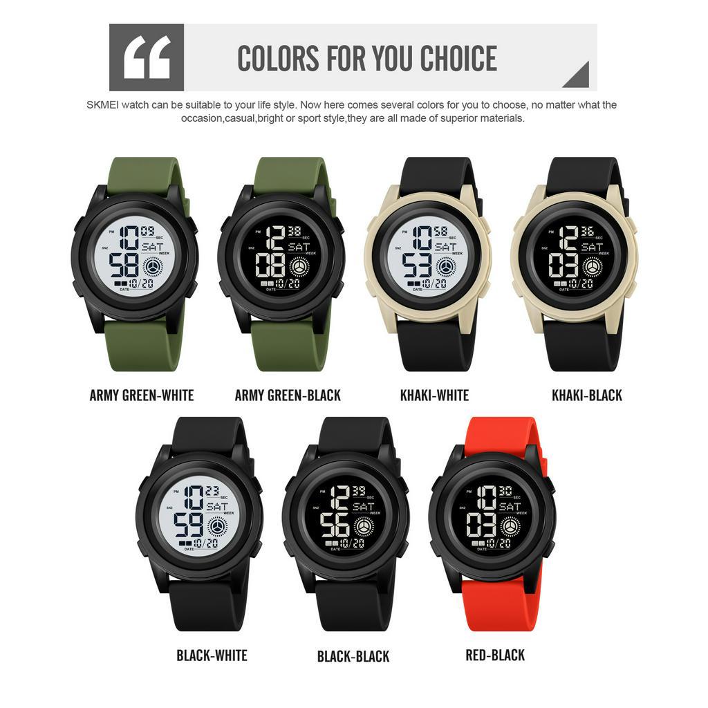 Đồng Hồ Thể Thao SKMEI 2082 Chống Thấm Nước 5 Thanh Lịch Cho Nam