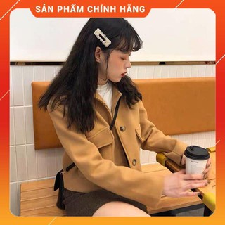 (ORDER Taobao) Áo dạ dáng ngắn phong cách Hàn Quốc