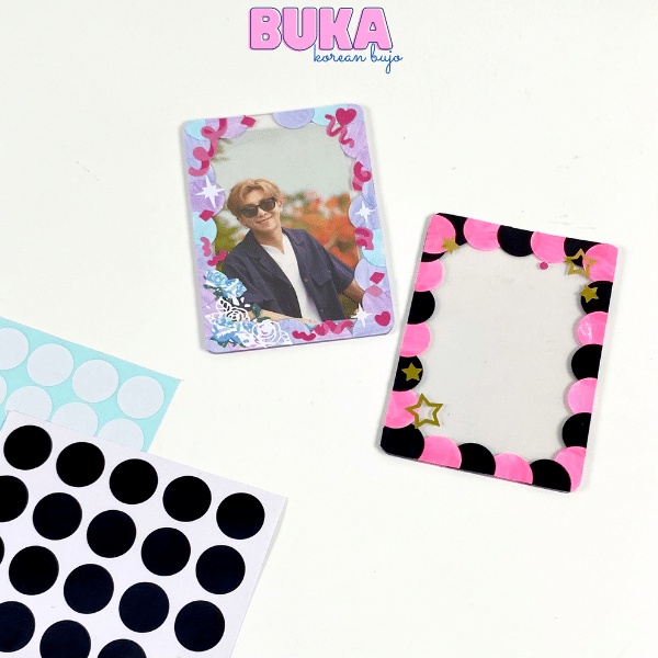 Toploader Buka set 5 10 20 25 chiếc kích thước A7 - B8 đựng card ảnh idol Kpop, đựng card Anime combo 5 10 20 25 chiếc