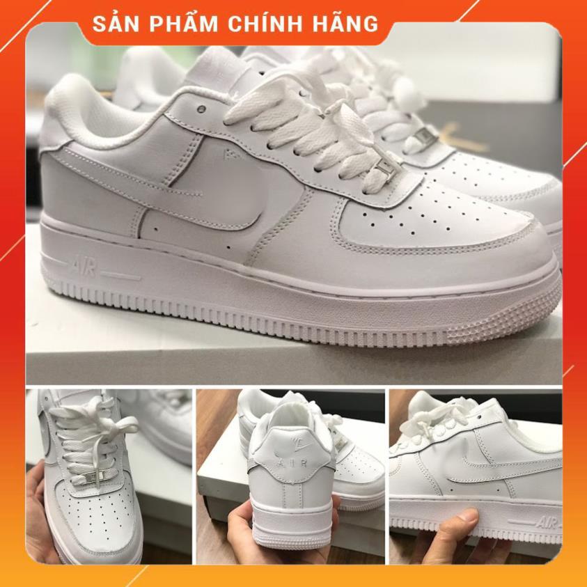 Giày thể thao AF1🔥𝐒𝐢ê𝐮 𝐑ẻ🔥 trắng full, Air Force 1 nam nữ hót trend 2021 ( Box+ Bill )