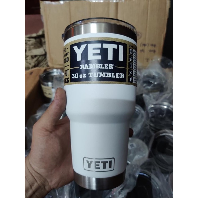 Ly cốc giữ nhiệt cao cấp YETI  chính hãng+nắp nam châm