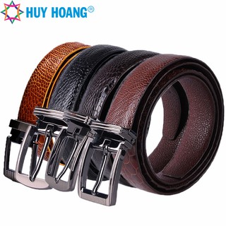 Dây thắt lưng nữ Huy Hoàng da đà điểu nhiều màu LS5401-02-03-10