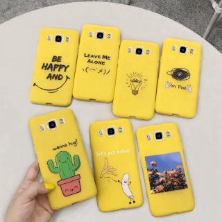 Ốp điện thoại TPU dẻo in họa tiết hoạt hình cho Samsung Galaxy J3 J5 J7 2015 2016 J310 J510 J710 J500 J700