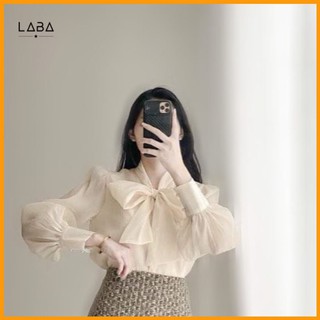 Áo kiểu thời trang G121 có thắt nơ cổ, công sở hay đi học đều hợp thời trang, dễ phối đồ, chất tơ loại xịn, tôn dáng