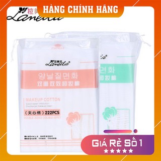 Bông Tẩy Trang ❤️FREESHIP❤️ Bông tẩy trang Lameila 222 miếng chính hãng giá rẻ
