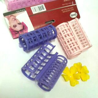 Ống cuốn gai nhựa cao cấp , Việt Nam , 1 vỉ/ 10 cái .
