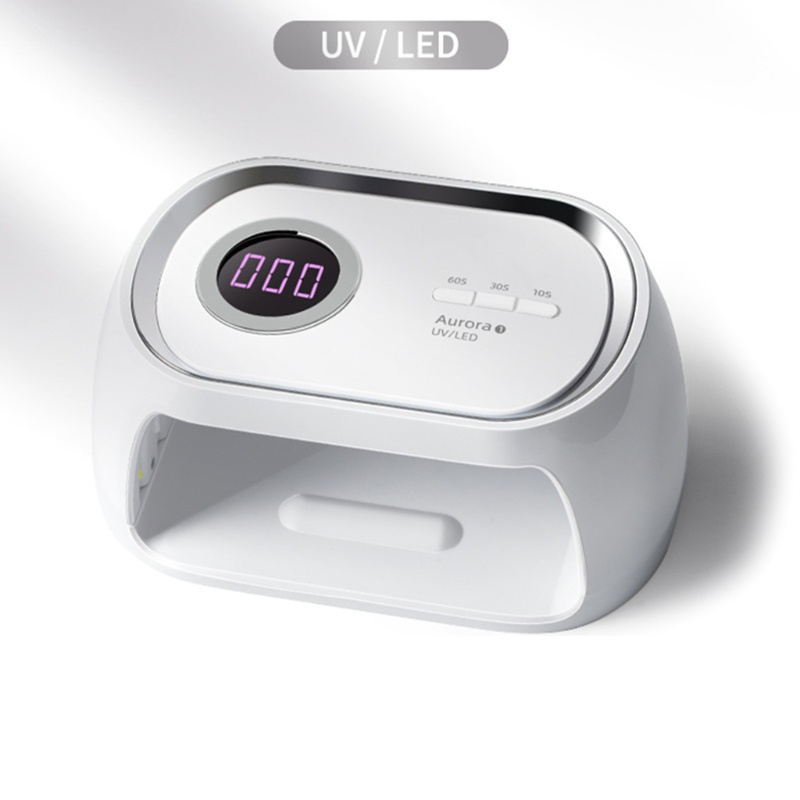 Đèn Hong Khô Móng Tay Bằng Tia UV 48W Hiển Thị Số Nhanh