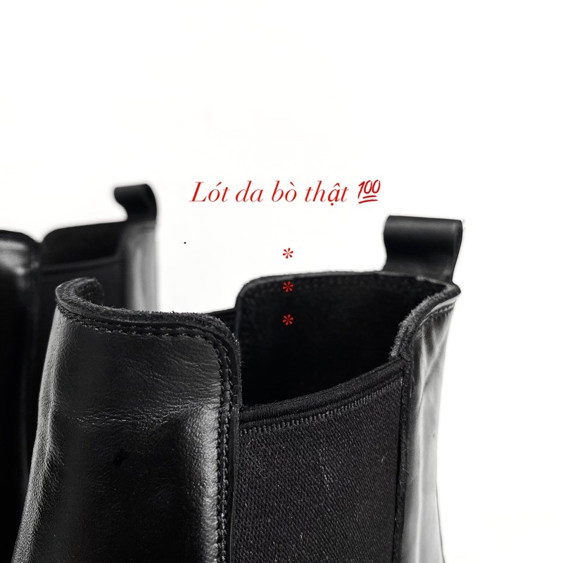 [Mã LT50 giảm 50k đơn 250k] Giày da bò thật nam Chelsea Boot TEFOSS HT650 ver1 bản thun thẳng size 37-45 | BigBuy360 - bigbuy360.vn