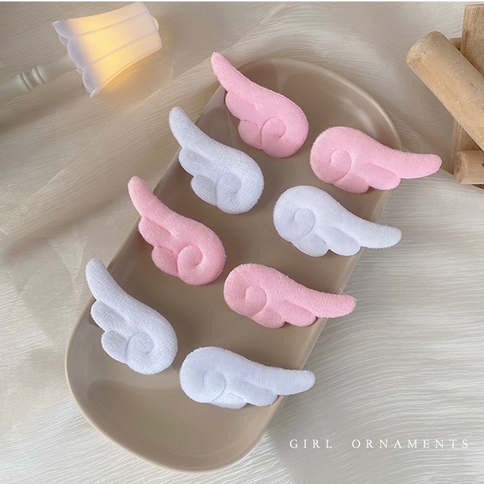 Kẹp đôi cánh thiên thần vải bông cực xinh nữ tính K85