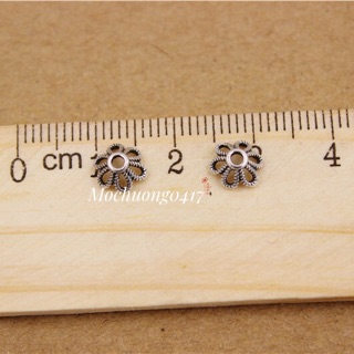 [S925] Set 2 Charm bạc ốp cánh hoa - MH253 MOCHUONG JEWELRY
