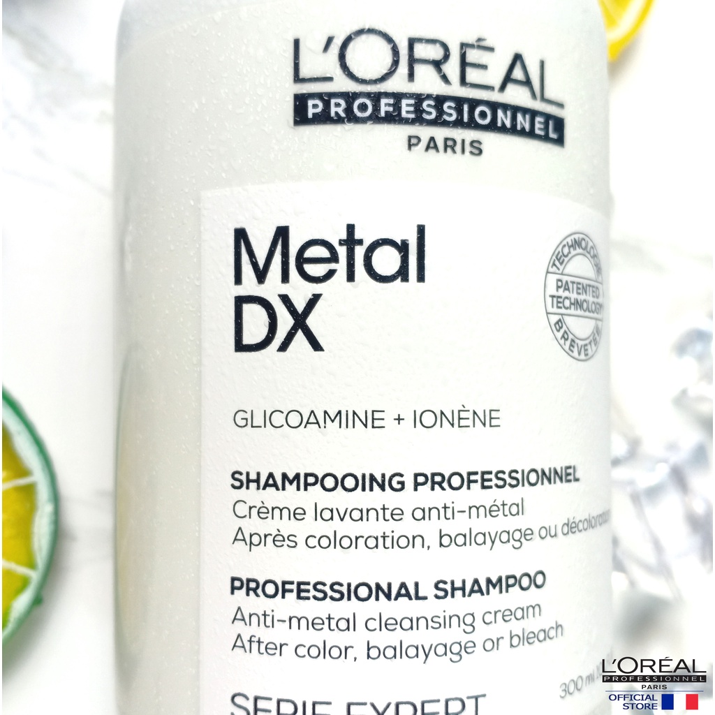 Dầu Gội Thải Độc Giúp Tóc Khỏe Và Bóng Mượt Hơn Loreal Professional - Metal DX