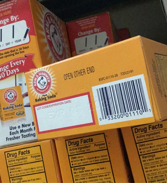 Bột Baking Soda Arm & Hammer 454gr