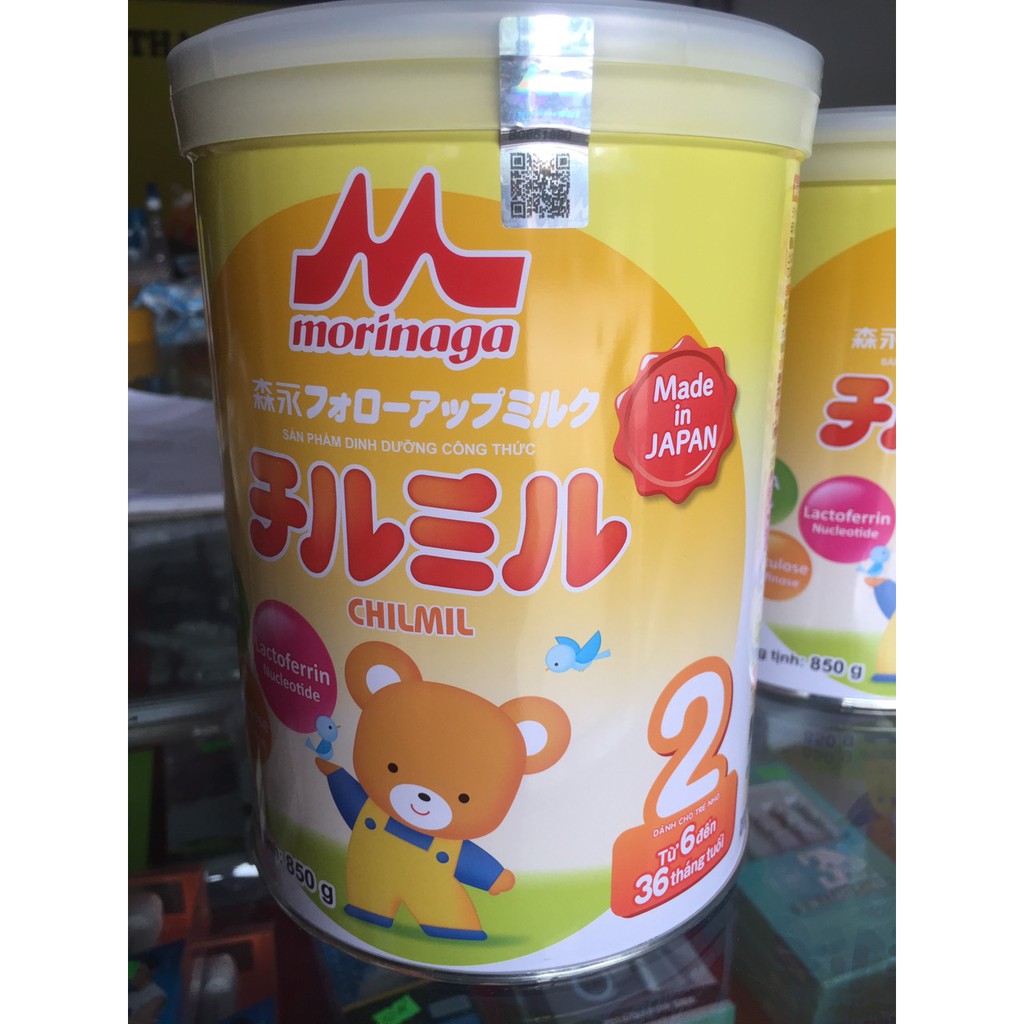 SỮA MORINAGA SỐ 2 850G date t3 /2023(hàng chính hãng do Lê Mây phân phối)