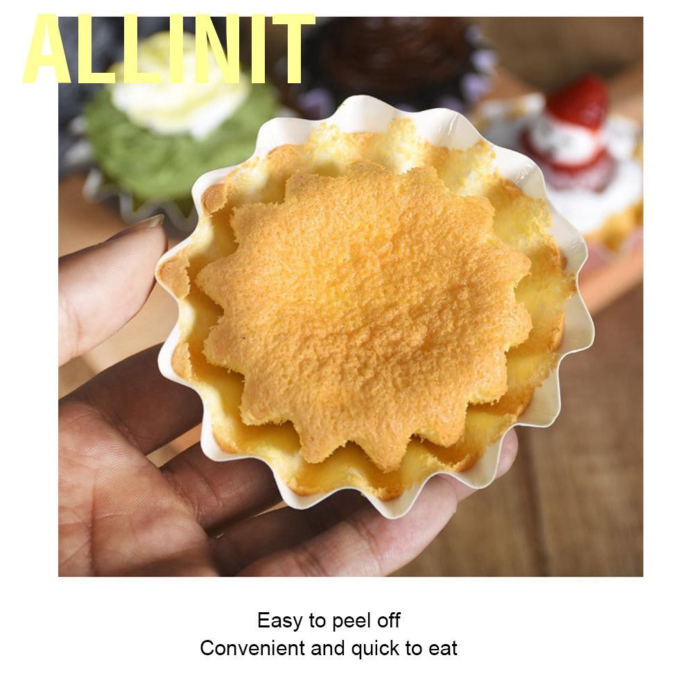 Cốc Giấy Làm Bánh Cupcake Tạo Hình Bông Hoa