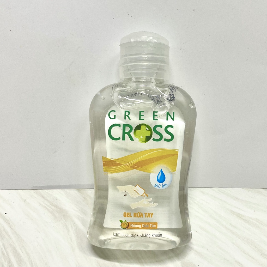 Gel rửa tay khô Green Cross làm sạch tay kháng khuẩn khử mùi 100ml