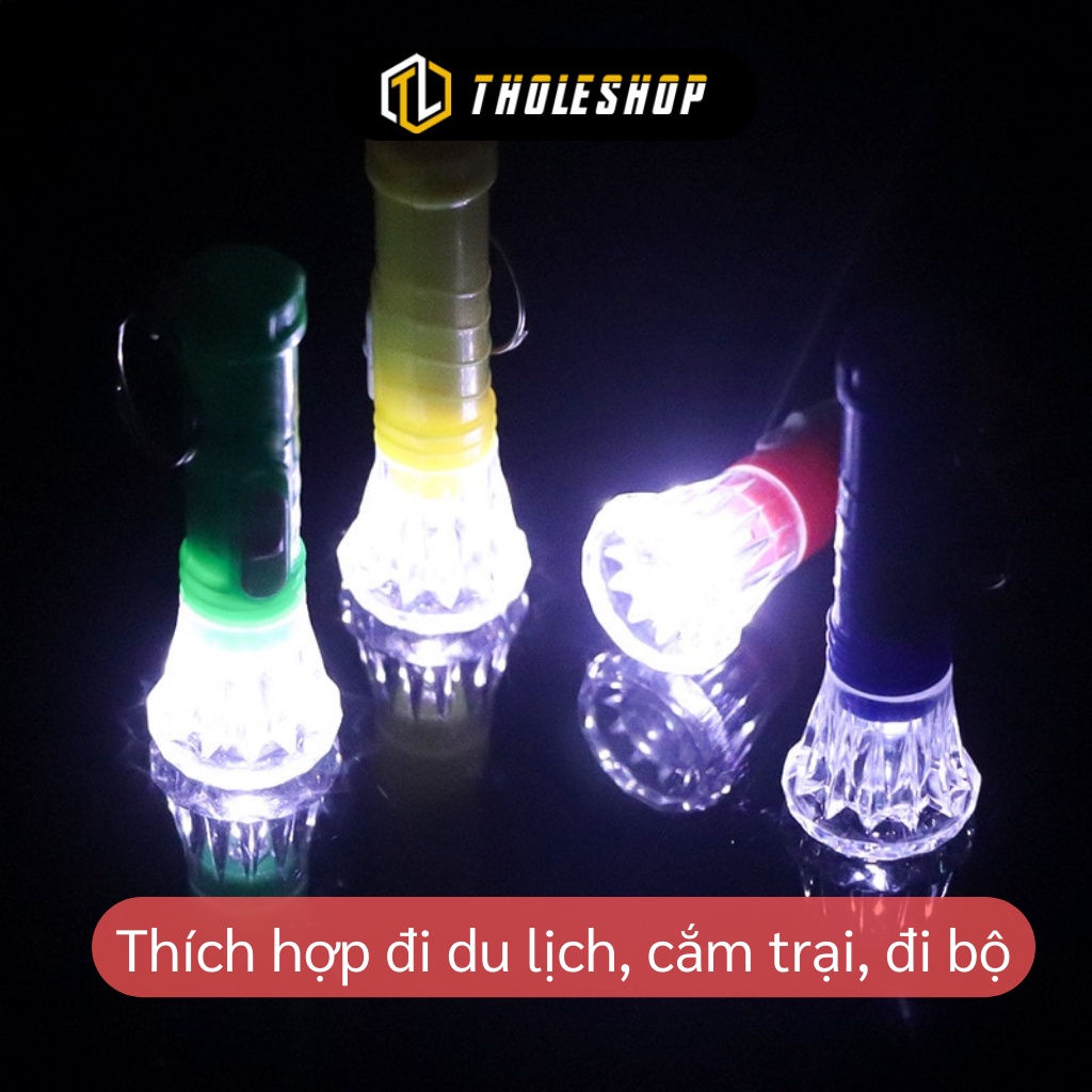 Đèn Pin Mini - Móc Chìa Khóa Kiểu Dáng Đèn Pin Đáng Yêu, Thích Hợp Đi Dã Ngoại 10411
