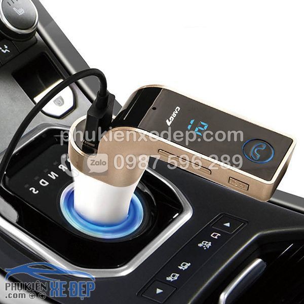 Máy nghe nhạc tẩu MP3 Bluetooth cho xe hơi