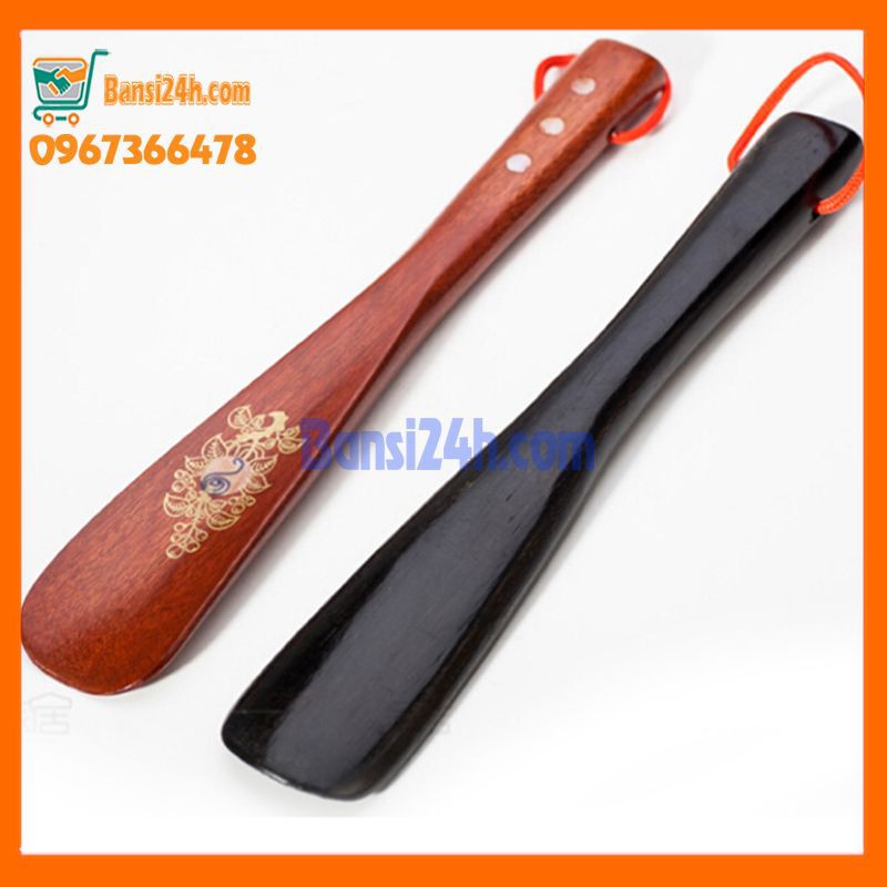 Đón gót giày cho mọi tư thế gỗ Hương nguyên khối Cho giày Nam & Nữ - Size S: 22 Cm