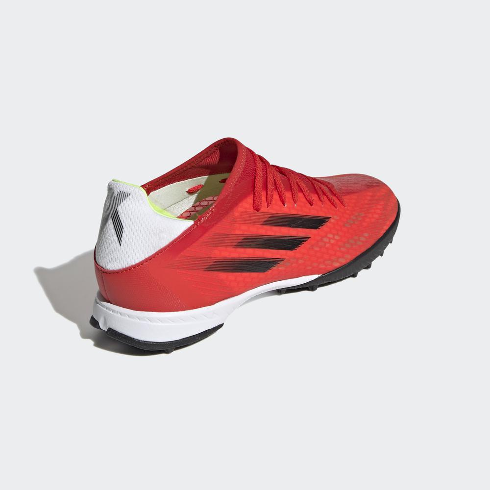 Giày adidas FOOTBALL/SOCCER Unisex X Speedflow.3 Turf Boots Màu đỏ FY3310