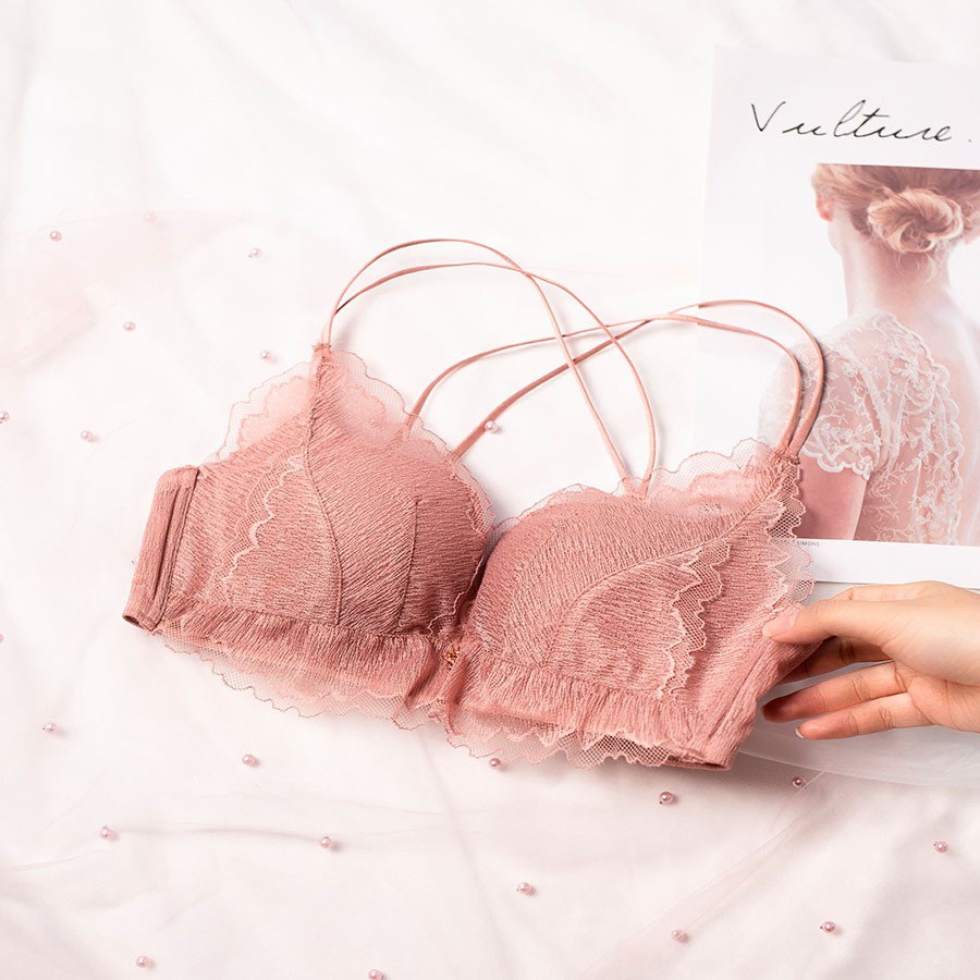 HÀNG CAO CẤP- ÁO LÓT NỮ, ÁO NGỰC KHÔNG GỌNG PHỐI REN SIÊU QUYẾN RŨ - Áo Su Ren Công Chúa