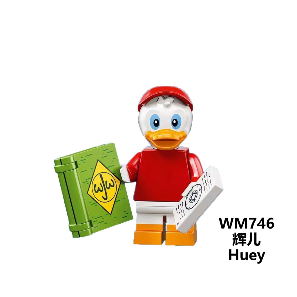 Bộ Đồ Chơi Lắp Ráp Lego WM6066 WM743 Hình Chuột Mickey Vịt Donald