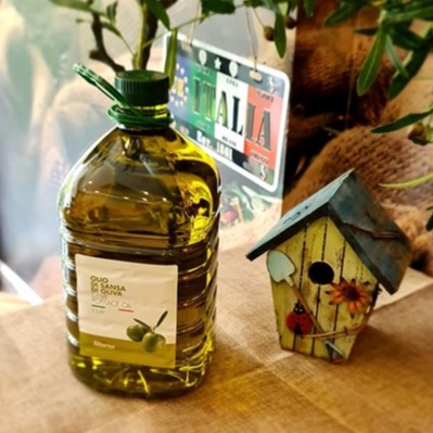 Dầu Olive POMACE 5 Lít dùng chiên rán, nấu ăn, giảm chất béo có hại - hiệu Silarus nhập khẩu từ Ý