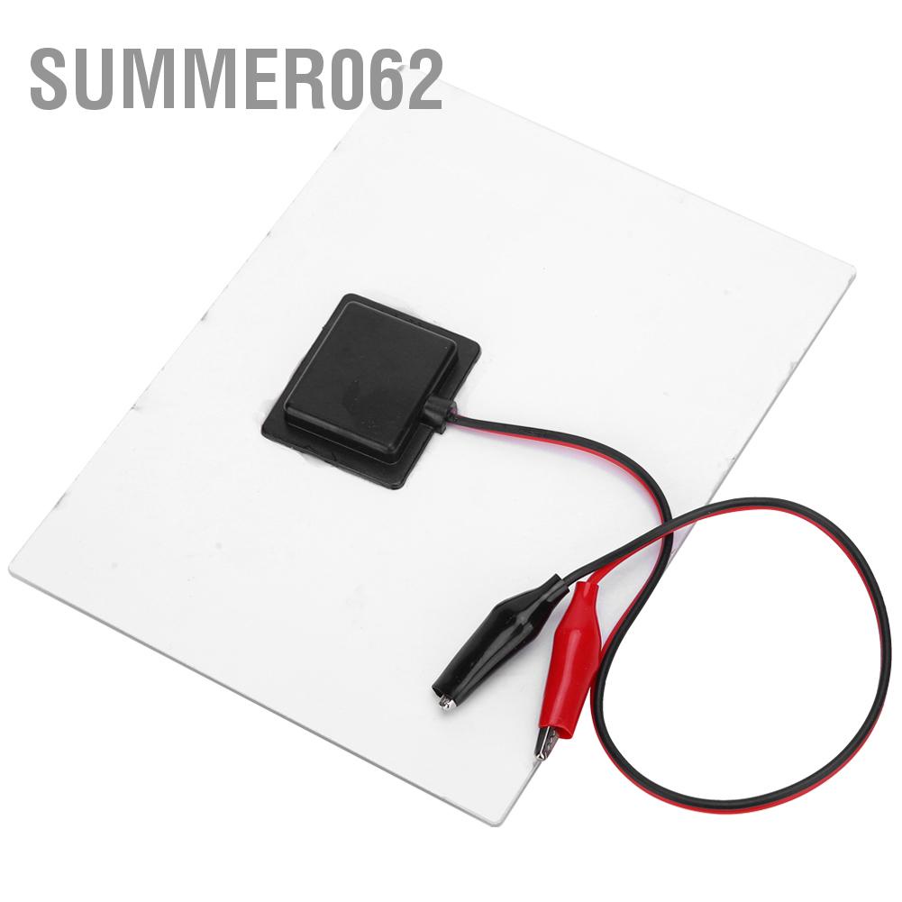 [Hàng Sẵn] 3W5V đa tinh thể tấm áp suất năng lượng mặt trời 170 x 130mm của tấm pin mặt trời 【Summer062】