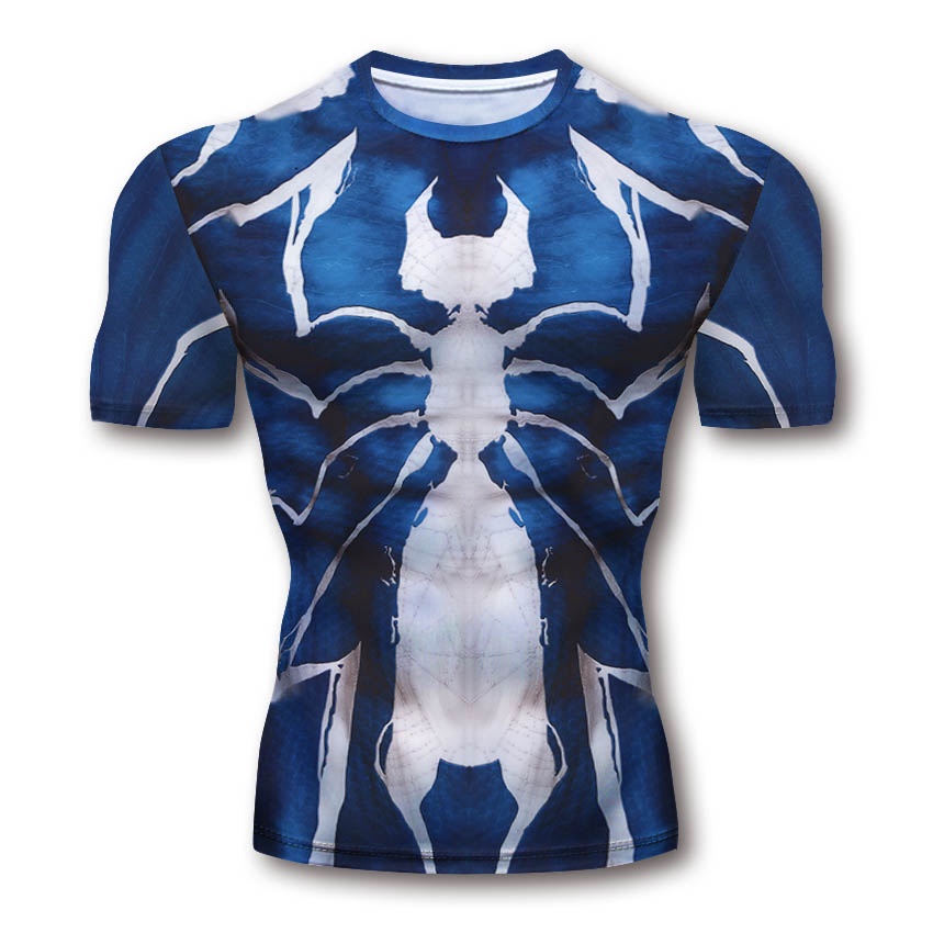 Áo thun thể thao HUQISHA in hình Dragonball cá tính cho nam