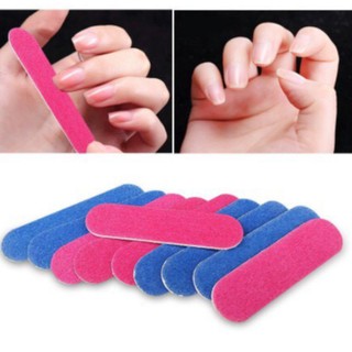 Cây giũa móng tay, móng chân, thanh giũa móng tay mini 2 mặt