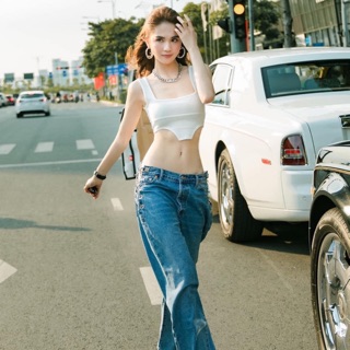 [ẢNH_THẬT_CUỐI]Áo crop body 2s kiểu giống Ngọc Trinh