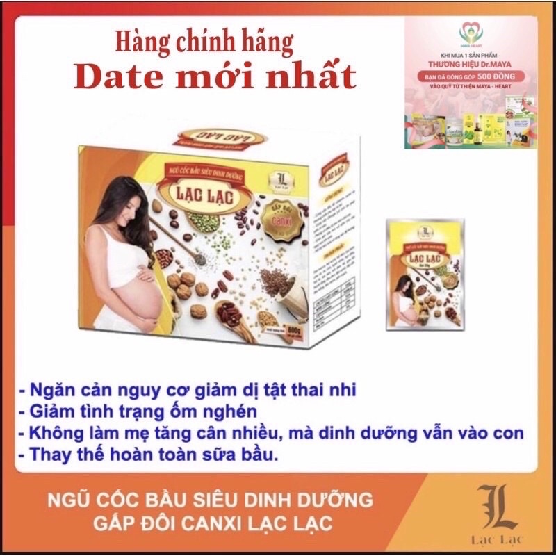 Ngũ cốc bầu cao cấp siêu dinh dưỡng Lạc Lạc + quà