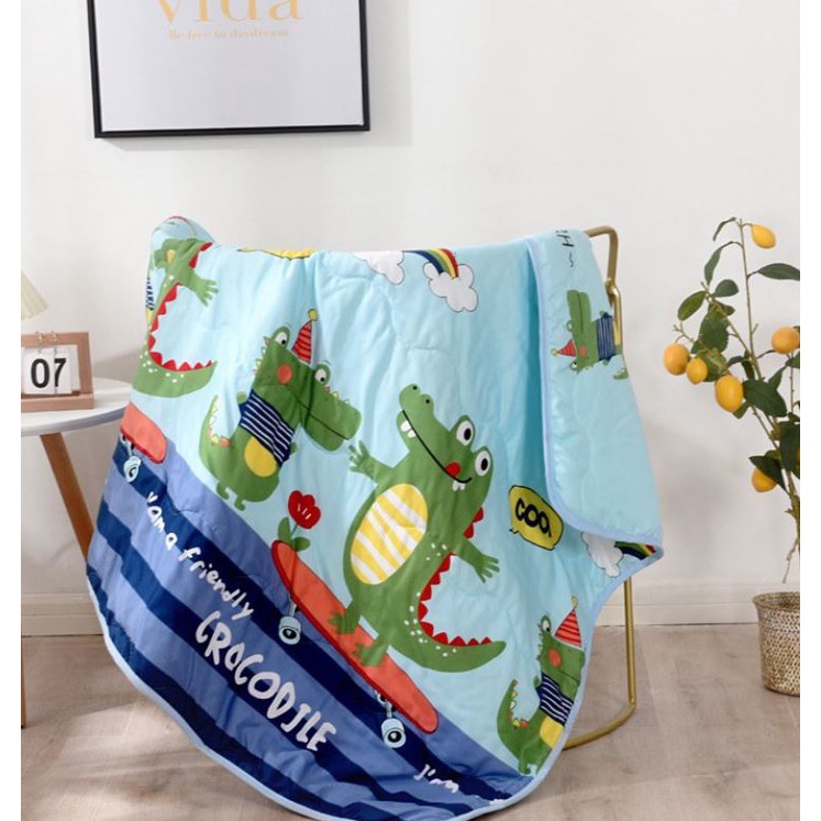 Chăn Văn Phòng, Chăn Đi Xe Hơi, Chăn Đũi Cho Bé Cực Dễ Thương. Kích Thước: 110cm x 150cm