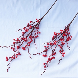 Đào đông cổ mới,quả chùm decor trang trí