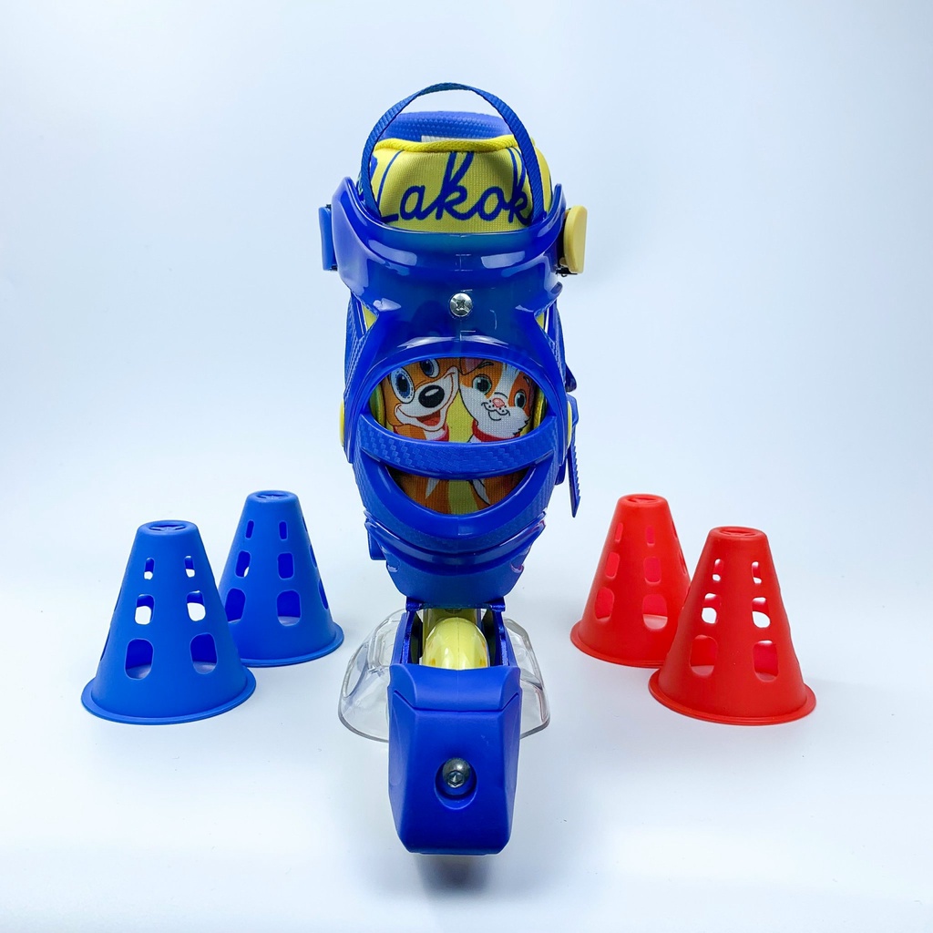 Giày patin Lakoko phiên bản giới hạn dành cho trẻ em 8 bánh phát sáng