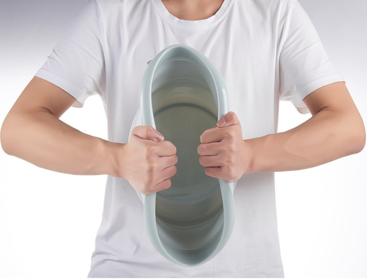 Chậu silicone gấp gọn khi không sử dụng tiết kiệm diện tích KEAN bởi ECOBABO