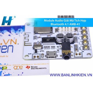 Module Audio Giải Mã Tích Hợp  Bluetooth 4.1 AMB-41