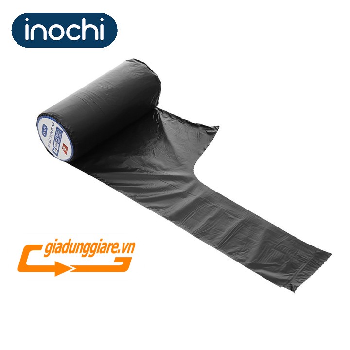 Cuộn TÚI RÁC TỰ HỦY Soji INOCHI có quai tiện dụng nhựa nguyên sinh kháng khuẩn ( Tùy chọn Size 10L - 25L - 50L )